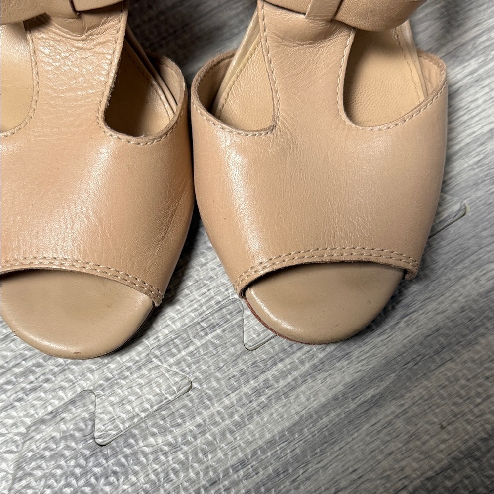 ANTONIO MELANI Nude Women's Heeled Sandals Size 8 - Picture 6 of 9